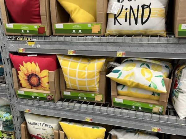 Mainstays Reversible Outdoor Throw Pillows only $3!